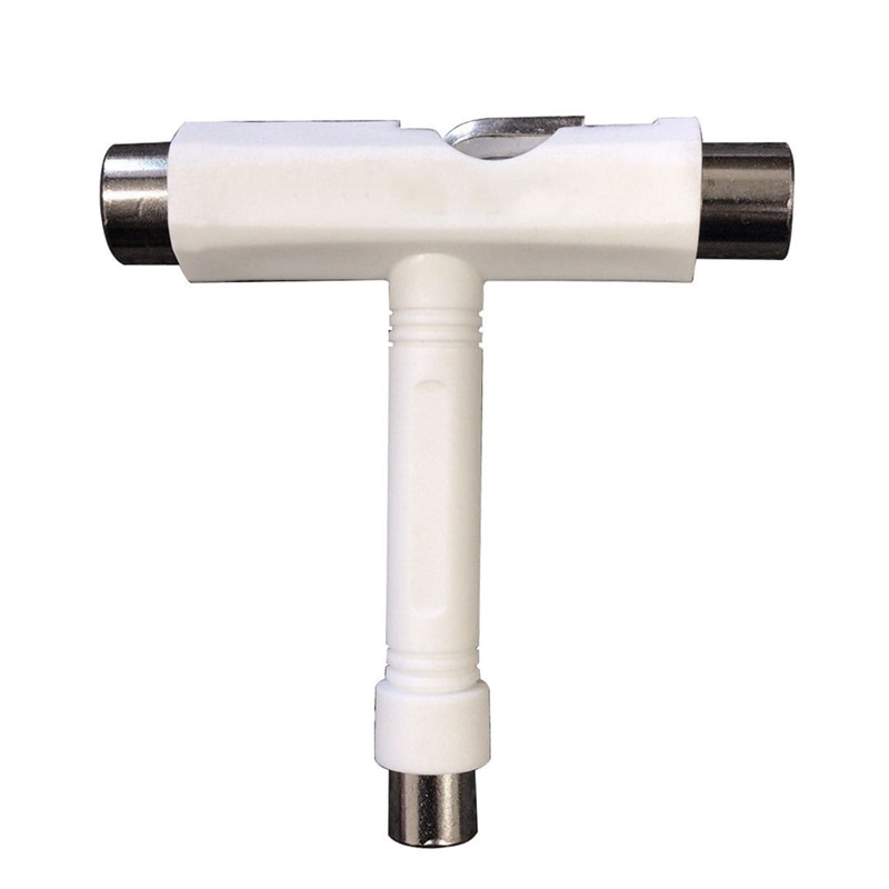 Tudo-em-um profissional t-tipo skate ferramenta chave de fenda soquete multi-funcional skate ajustando t-tool