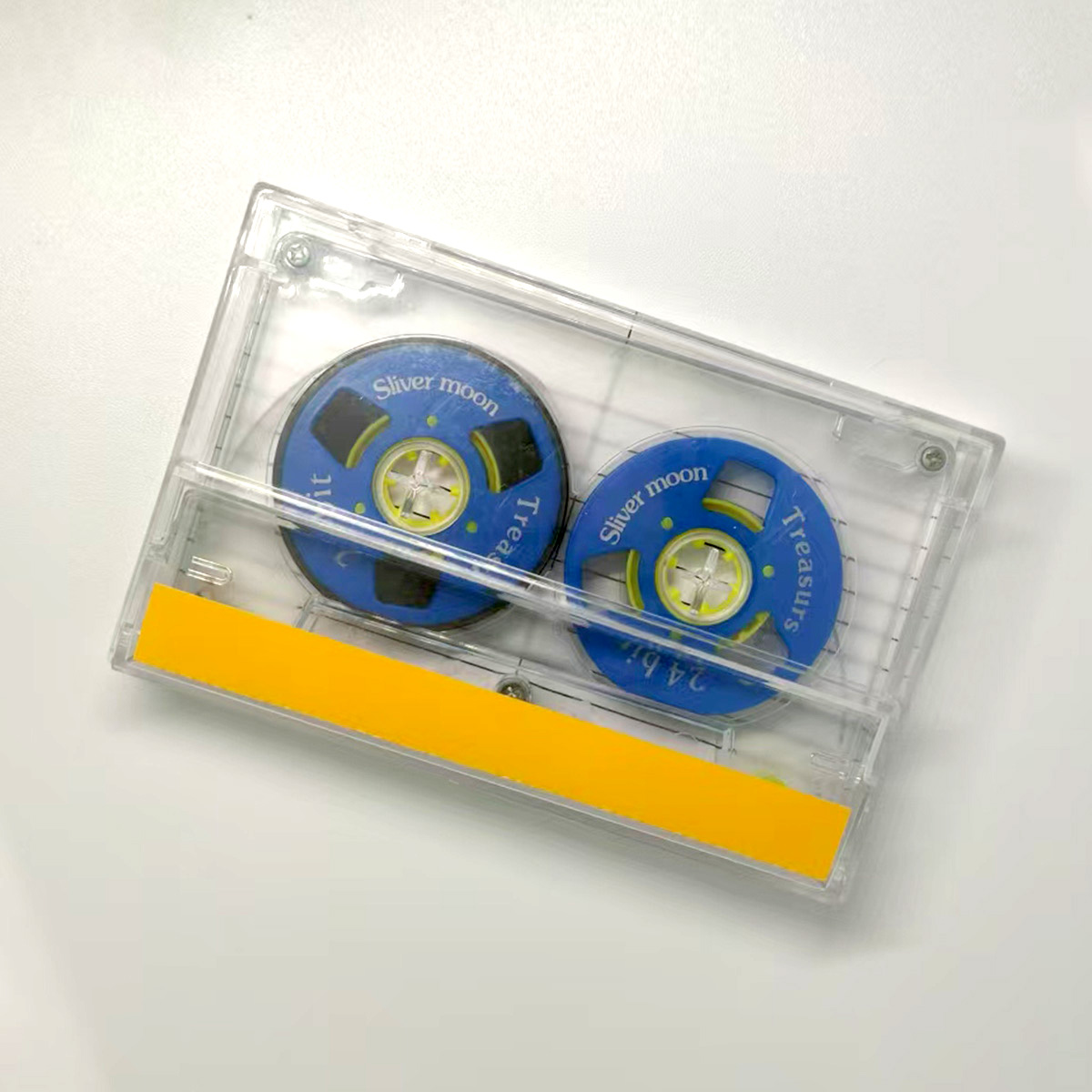 10Pcs Reel To Reel Tape Cassette 50Min Blank Tape Plastics Reel With Tape For Audio Recording