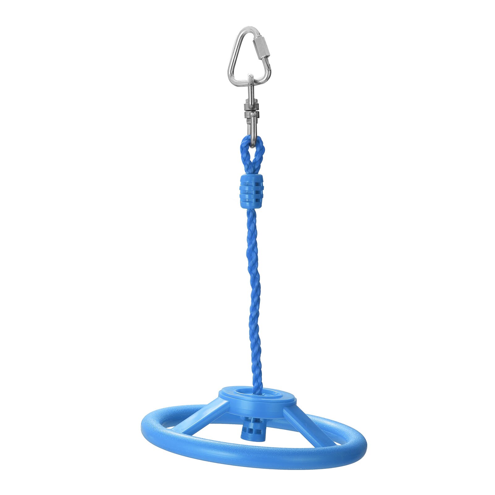 Ninja Wiel Hindernisbaan Kit Opknoping Obstakel Met Touw Training Apparatuur Voor Kids Kinderen Achtertuin Buiten Binnenshuis Playin: Blauw