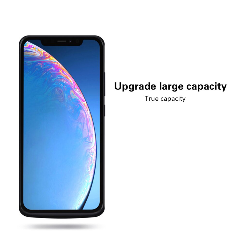 5000mAh funda de batería para iPhone 11/iPhone 11 Pro/iPhone 11 Pro Max cargador de respaldo externo caja de batería del Banco de energía