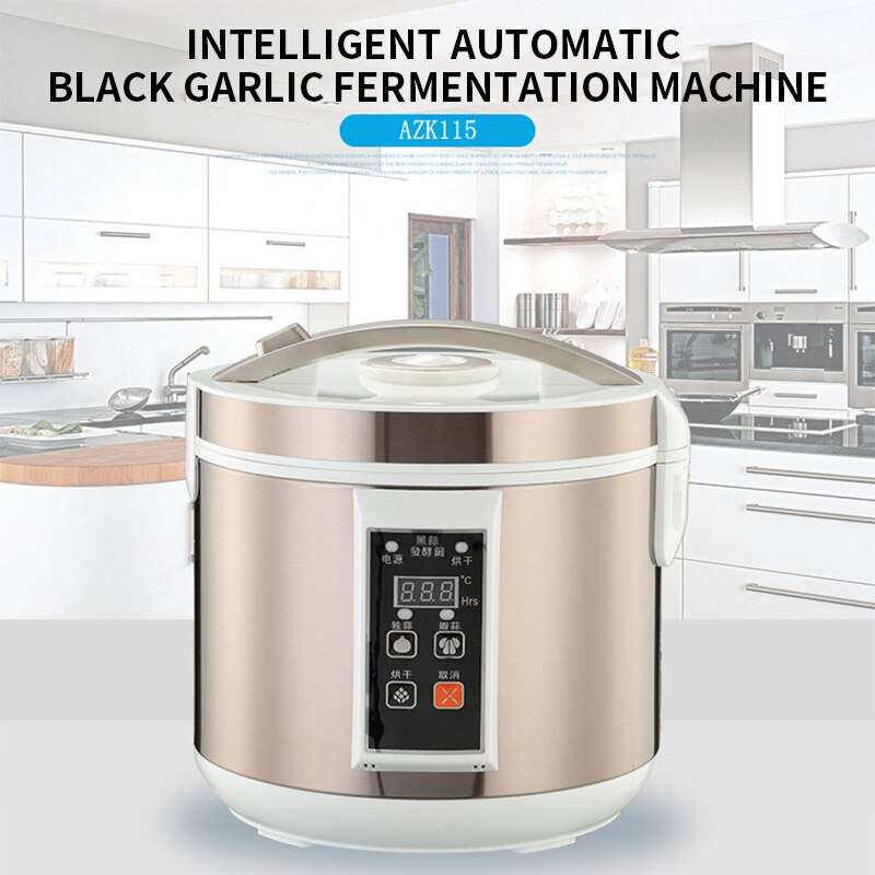 Machine de Fermentation de l&#39;ail noir, 5l, 220V, intelligente, automatique, Pot de Fermentation, pour la maison