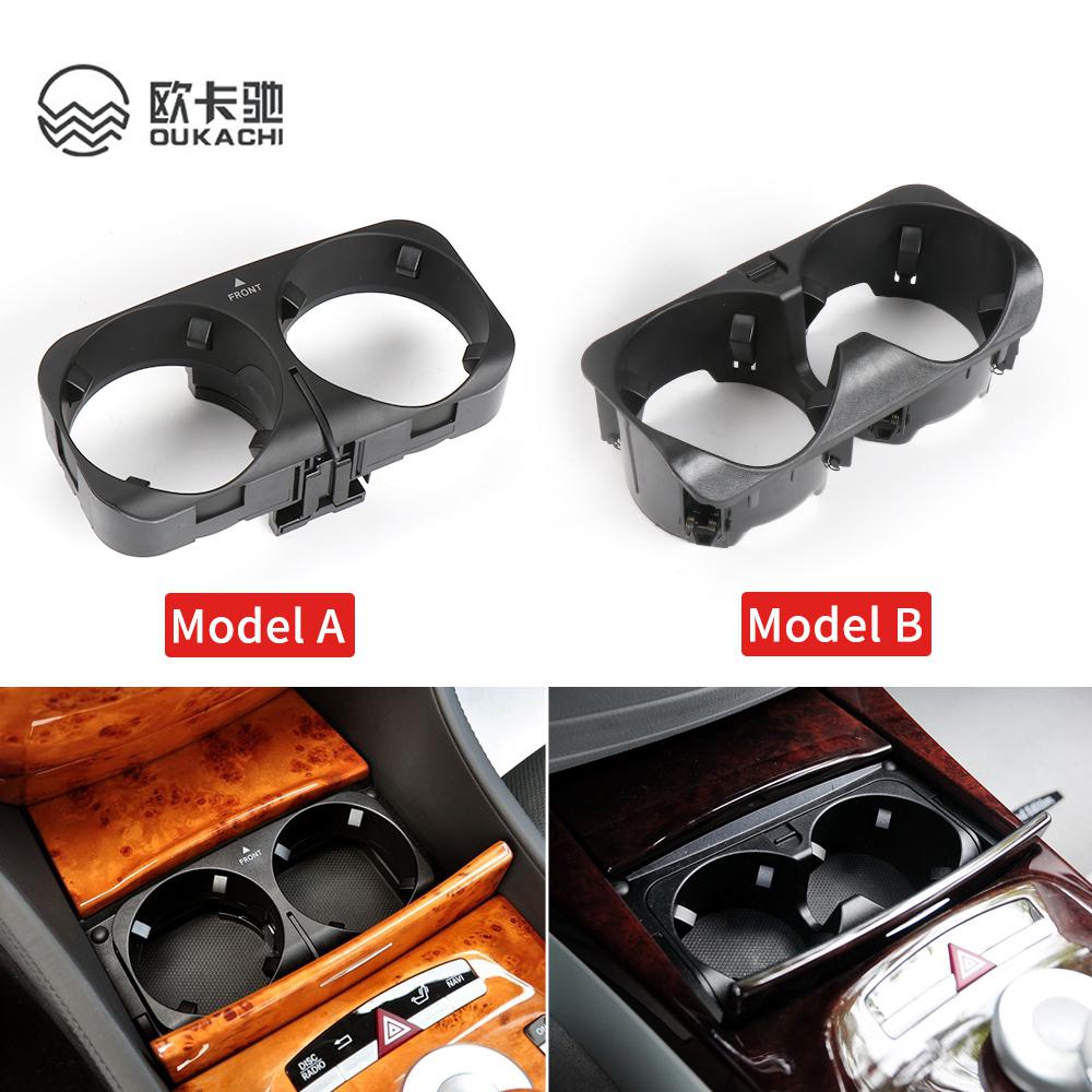 Car Front Center Console Water Cup Holder For Mercedes W221 W216 Benz S CL Class S300 S350 S400 S500 CL500 2216801991