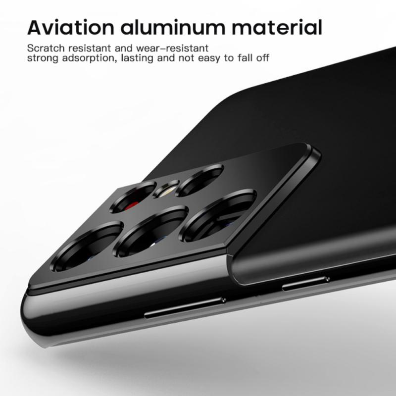 Metal Protector Film Protection Case Aluminum Alloy Ring Cover Rear Camera Lens Protection Cover For Samsung S21 Plus S21 Ultra
