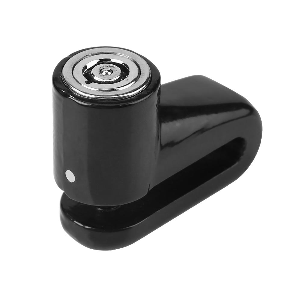 Anti-Theft Wheel Disc Brakes Scooter Lock For Xiaomi Mijia M365 Electric Scooter Accessories Bicycle Safety Lock with Steel Wire: Black set