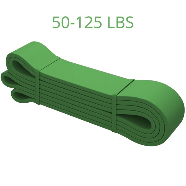 Widerstand Band 208cm Lange ÜSpund Bands für Sport ziehen hoch Yoga strecken Expander Schleife Fitness Band Ausbildung Elastische Gummi Gummi: Grün