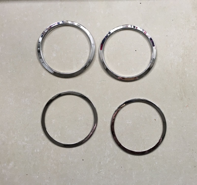 Bagues D'Espacement Haut-Parleur 6x9" Pour Toyota Corolla 2003-2013 – Adaptateurs Tweeter Arrière Étanchés, 2 Pièces Noir