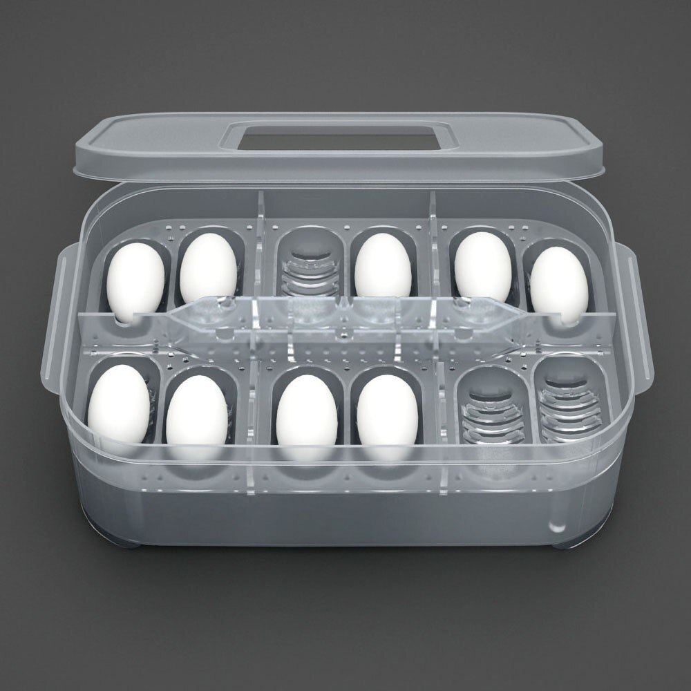 Reptile Egg Tray Reptile Egg Box Reptile Breeding Box Reptile Incubation Box Suitable for Hatching Snake Lizards Reptiles: TYPE 1