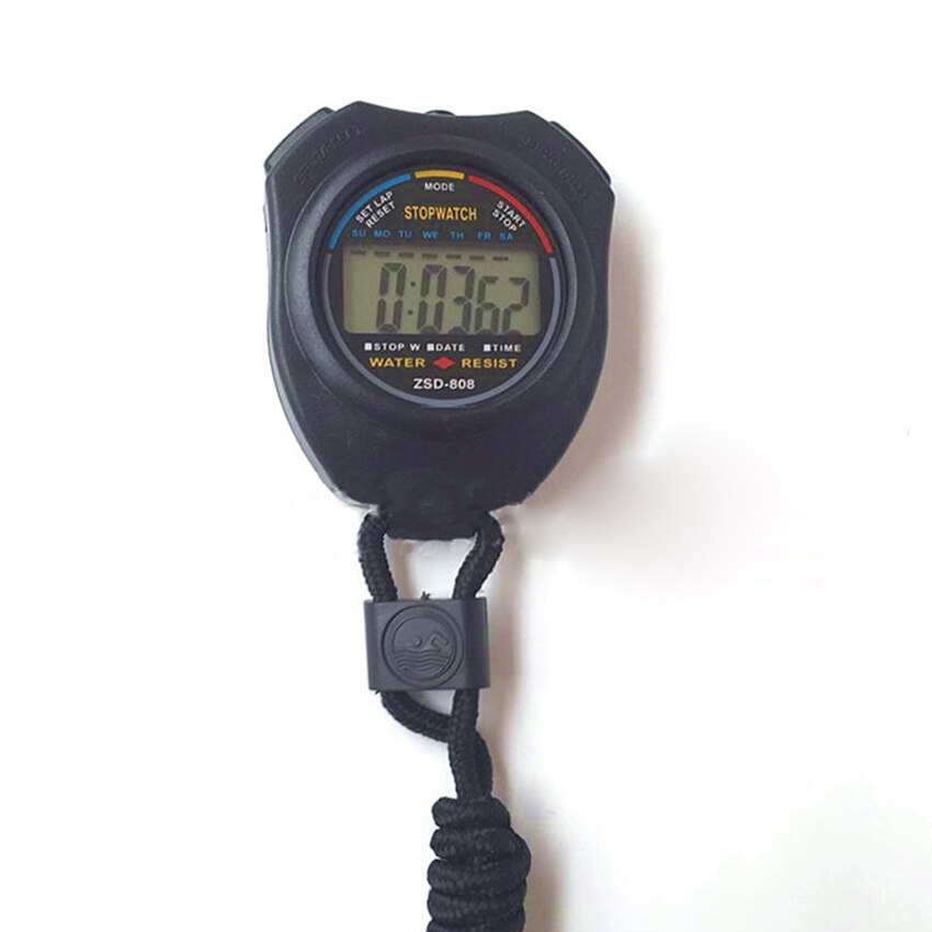 Two-way Stopwatch Multi-functional Eletric Timer Kitchen Cooking Countdown Watch Handheld Digital Sports Stopwatch