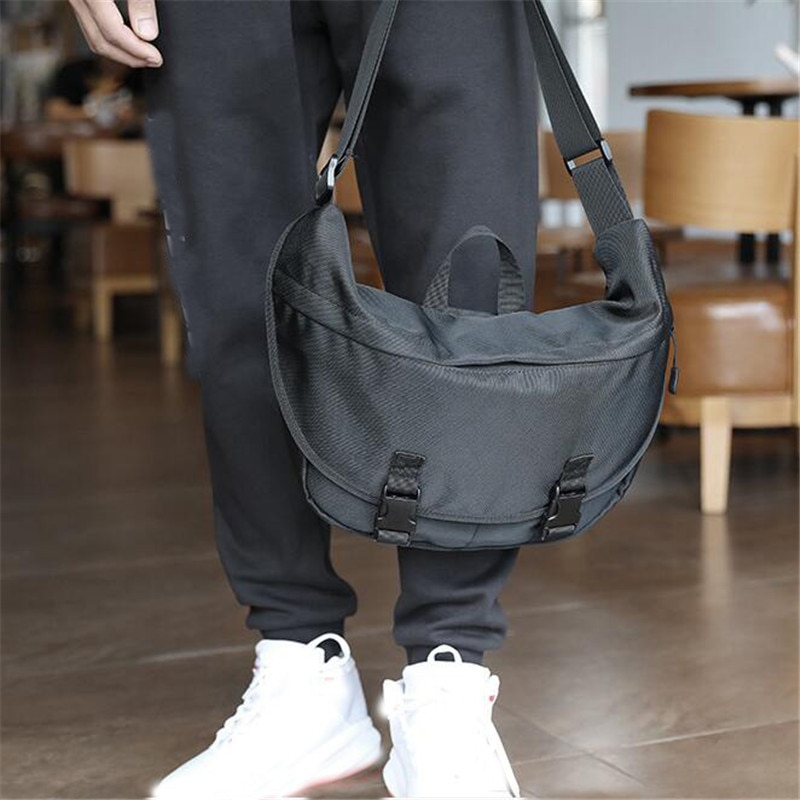 Multifunctionele Reistas Mannelijke Schoudertas Ultra Licht Nylon Oxford Crescent Pakket Eenvoudige Tas