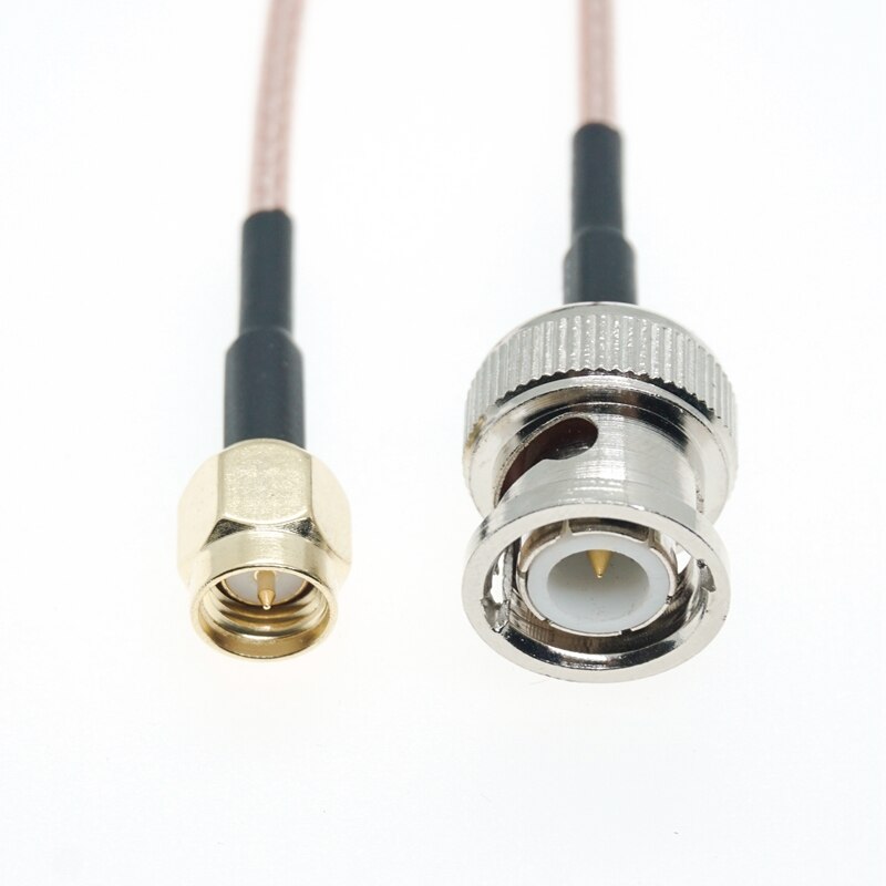 SMA Male to BNC MALE Connector RG316 / RG174 Coax Cable RF jumper Pigtail