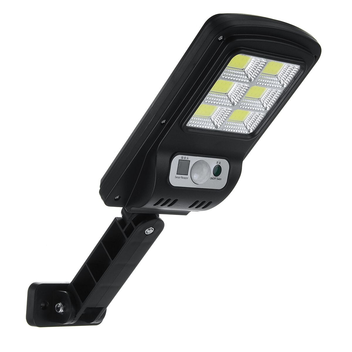 800W Solar Street Lights COB Led Light Waterproof PIR Motion Sensor Outdoor Wall Light Security Light Solar Lamp Garden Lighting: NO Remote Control