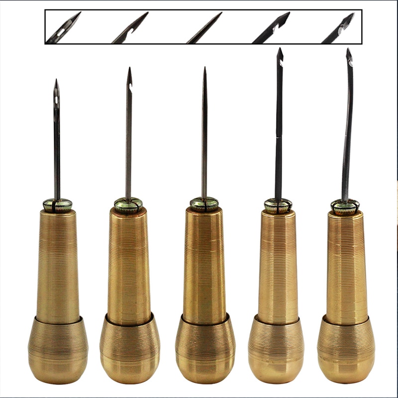 Leder NäHenne Schuh Reparatur Werkzeug Ahle Hand NäHenne Ahle Leder Werkzeug Nadel Werkzeug Bausatz Leder Handwerk NäHenne Liefert