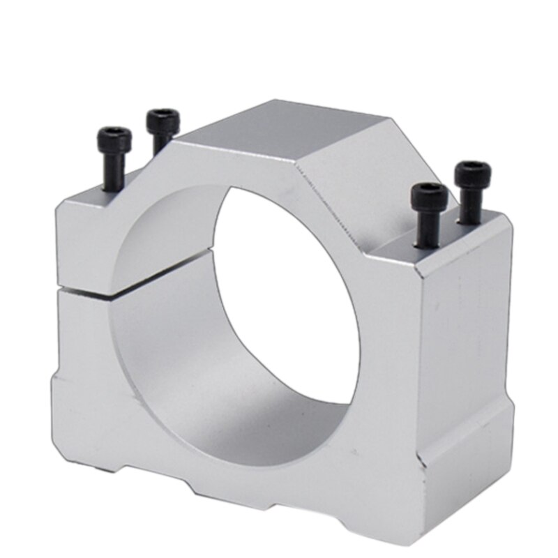 Moteur de fraiseuse CNC à broche avec 4 vis, 1 pièce, support de montage de pince de broche,