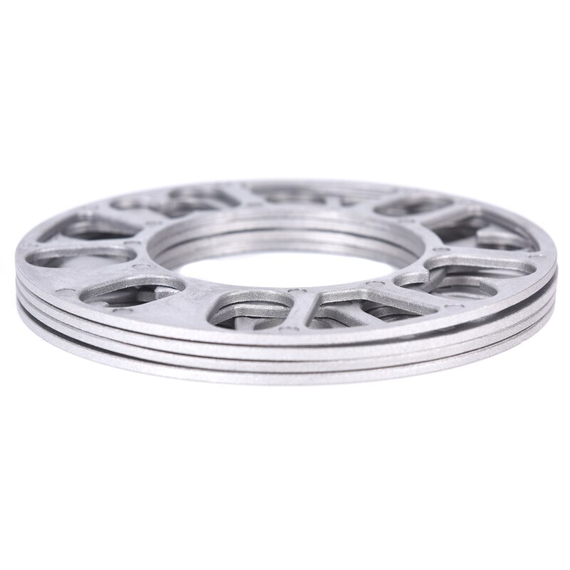 Aluminum Wheel Spacer Shims Plate 3mm 4PCS Universal Alloy