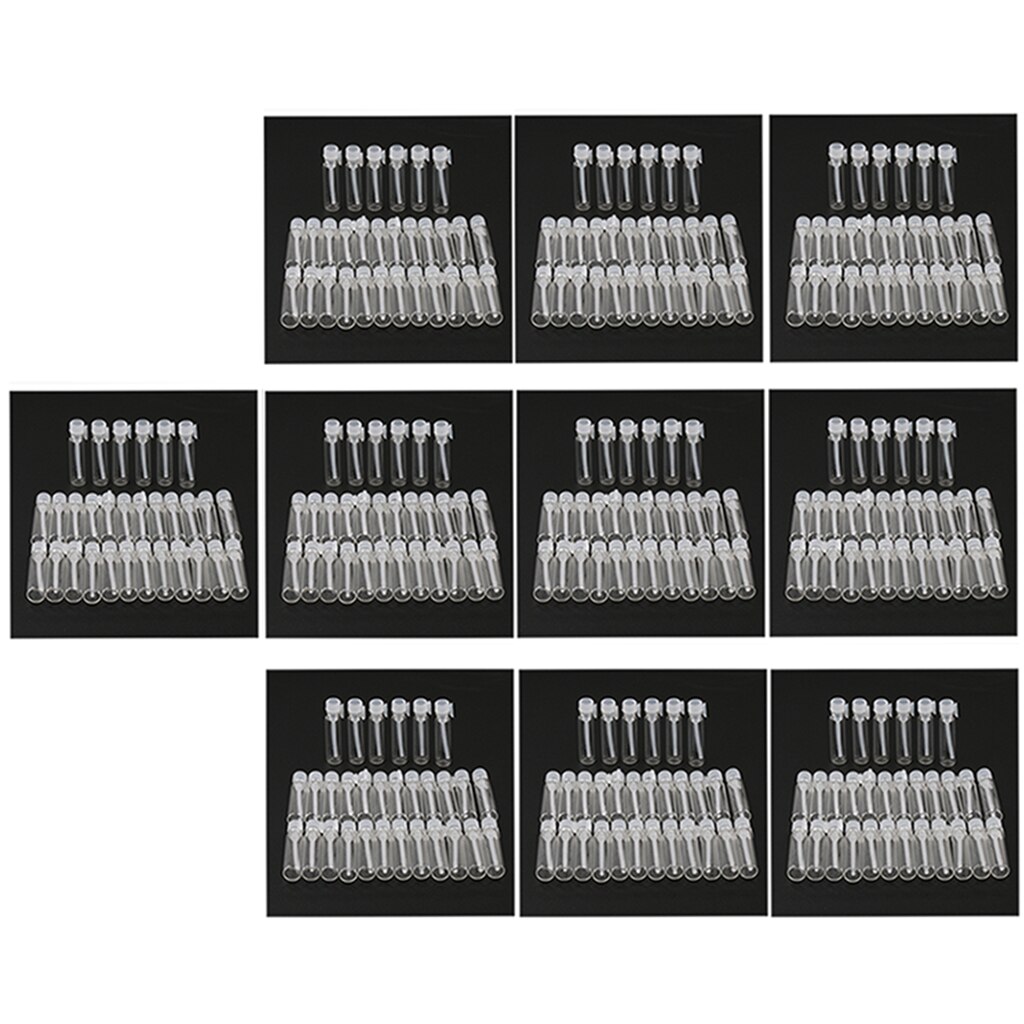 300Pieces, 2ml, Clear Liquid Sample Glass Bottles, Empty Perfume Essential Oil Vials, Reusable Cosmetics Containers-Leakproof