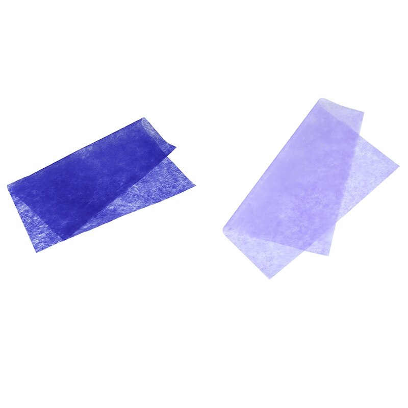 2 Packs (Inclusief 38-43 Vellen) 50X50Cm Tissue Paper Party Wikkelen, 1 Pack Royal Blue & 1 Pack Licht Paars