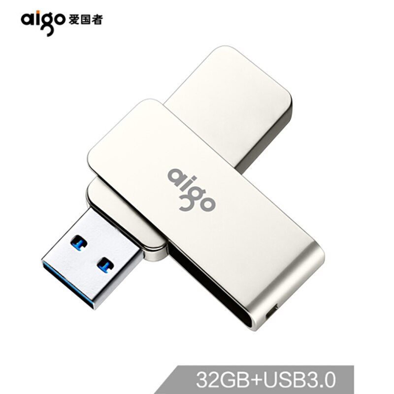 aigo USB3.0 Flash Drive 16GB 32GB 64GB U Disk Fast Mobile Solid State Drive for PC Laptop Compute