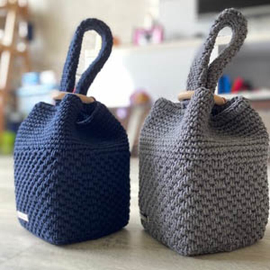 Hilo de algodón grueso de estilo japonés respetuoso con el medio ambiente, 50g, antipelusas, alta tenacidad para ganchillo a mano, bolso, sombrero