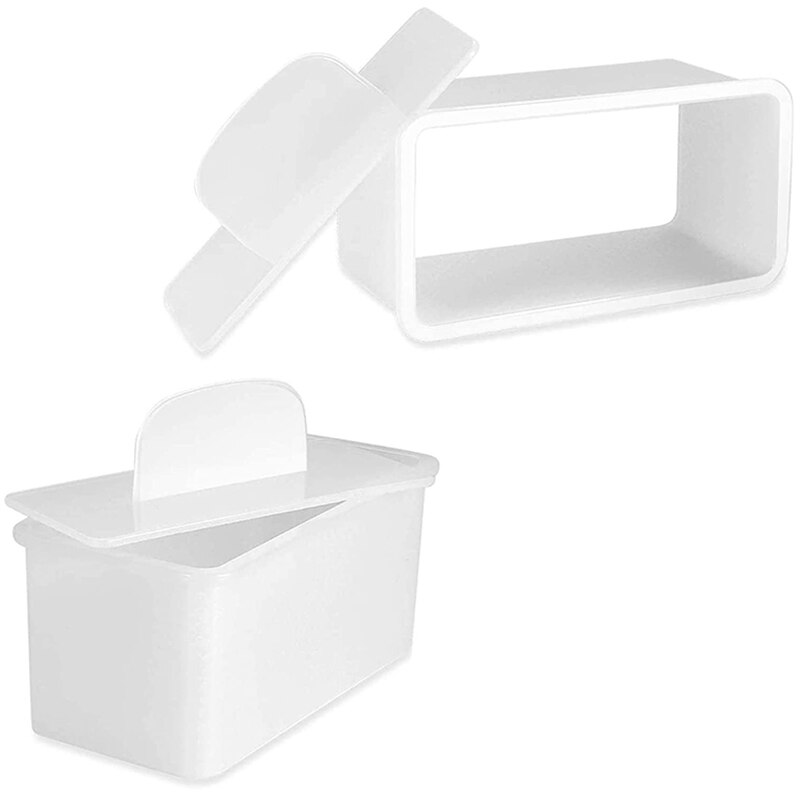 2 Pack Maker Press, Spam Sushi Mold, Non-Stick &amp; Non-Toxic Sushi Making Kit, Make Your Own Sushi At Home: White