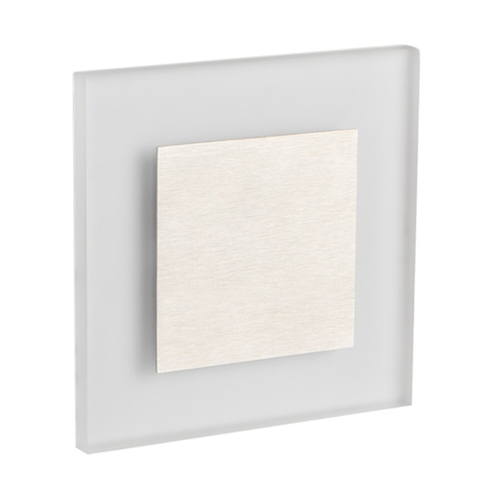 Moderne LED-wand licht 3W acryl wand leuchte Embedded footlight Indoor Treppen schritt dekorative nacht lichter Moderne led wand lampen: Square aluminum / 3W Warm White