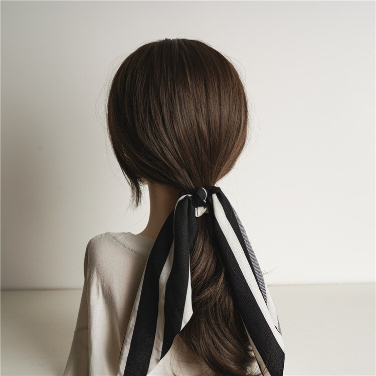 Pañuelo para el pelo para mujer, coletero, lazos para la cabeza, lazos elásticos para el cabello, anillo
