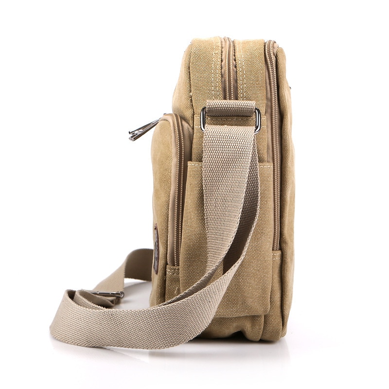 AUFUR Messenger Bag mannen Lederen Schoudertas Handtas Business Crossbody Tassen Voor Mannen Canvas Mannelijke Flap Reistas bolsa