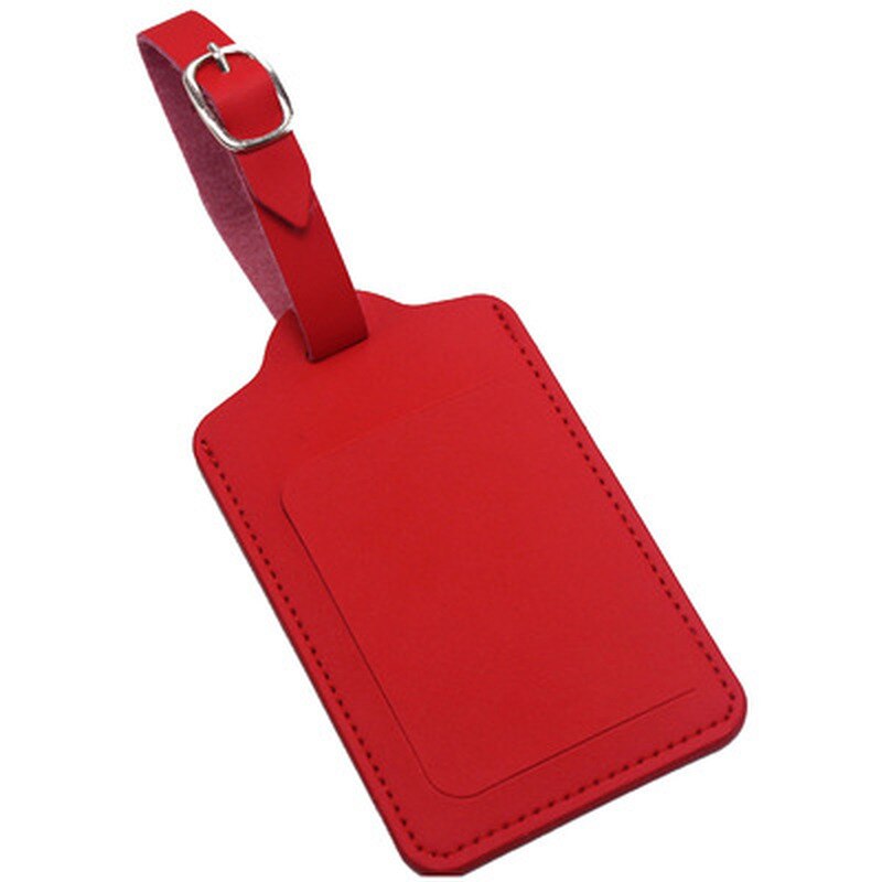 Etichette per bagagli moda accessori da viaggio uomo donna viaggi valigia in pelle etichette per bagagli etichetta portatile