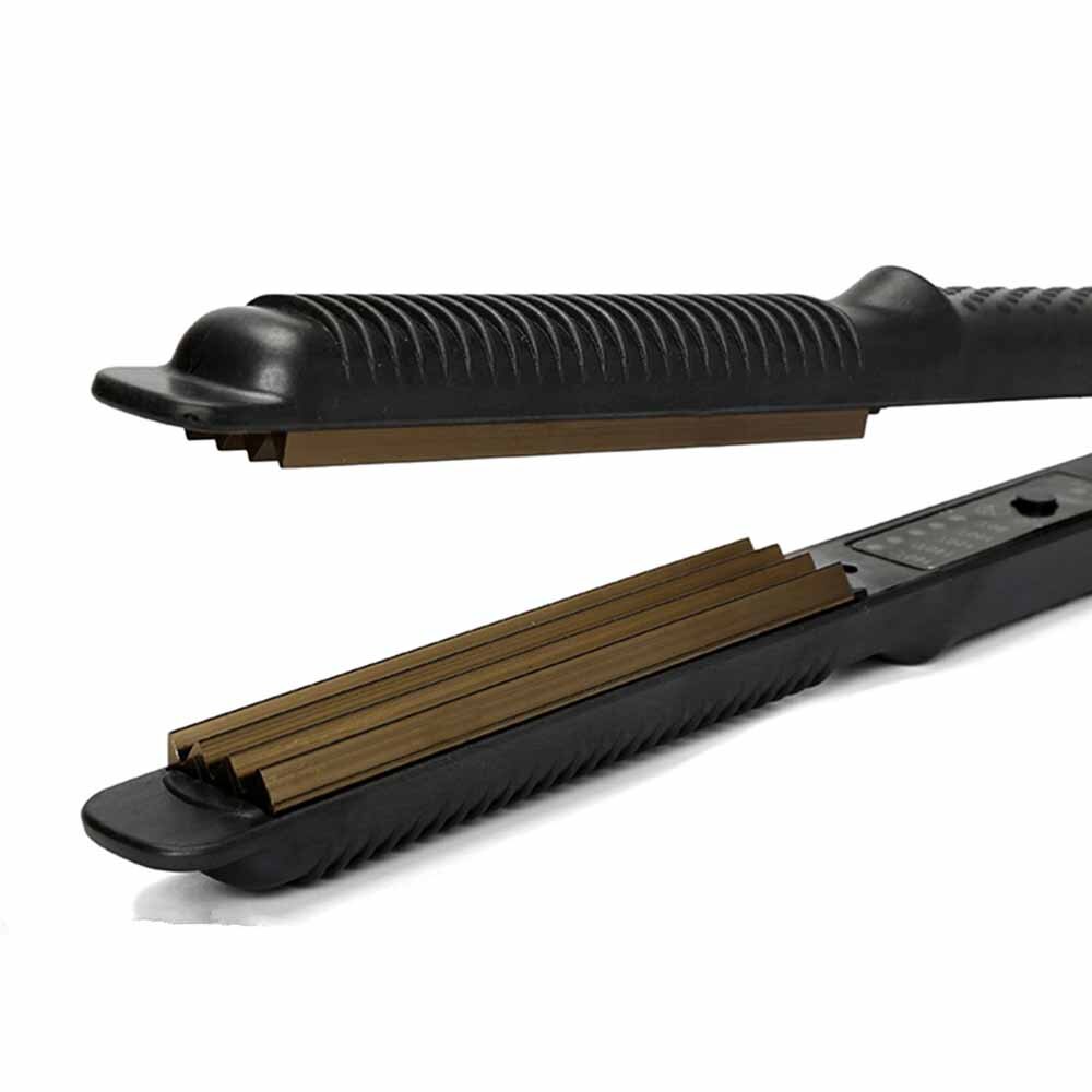 Professionele Krultang Curler Haar Leeg Tang Gegolfd Krimpen Ijzer Corrugation Wave Styling Tools Stijltang