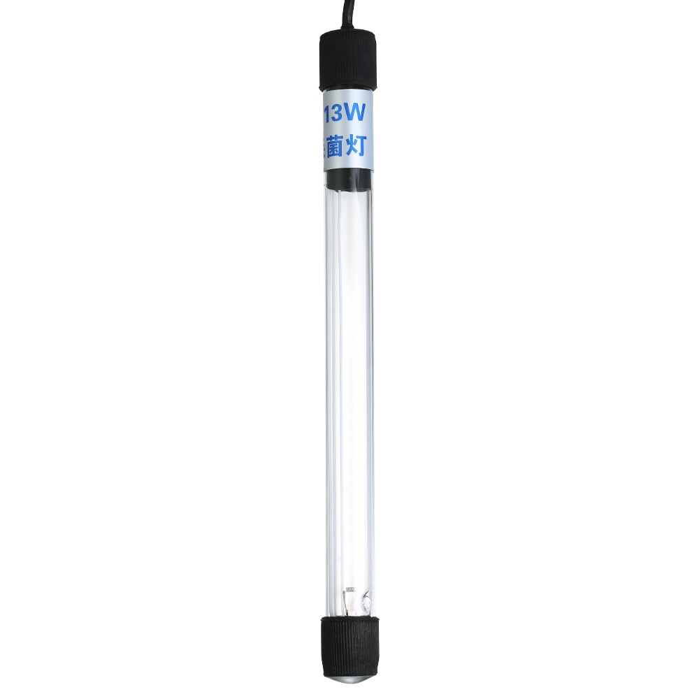 13w uv -valon sterilointilamppu upotettava ultraviolettisteriilisaattorin veden desinfiointi akvaariokalan altaalle  ac110-120v