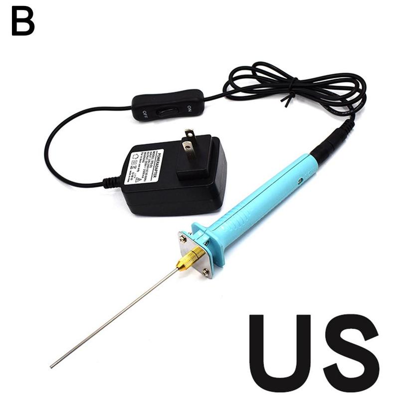 Naald Schuim Snijden Mes Hete Draad Piepschuim Snijden Business Snijden Portable Pen Diy Gereedschap Thuis I9l7: US blue