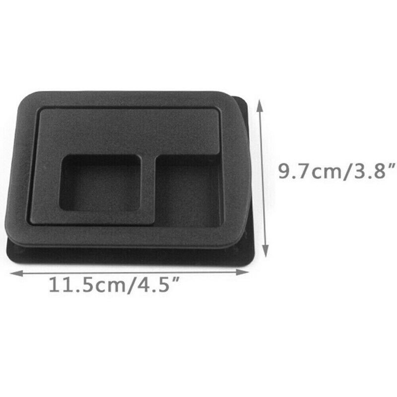 8E5863627 baúl negro de mango superior bisel para A3 A4 A5 A6 A8 S3 S4 S5