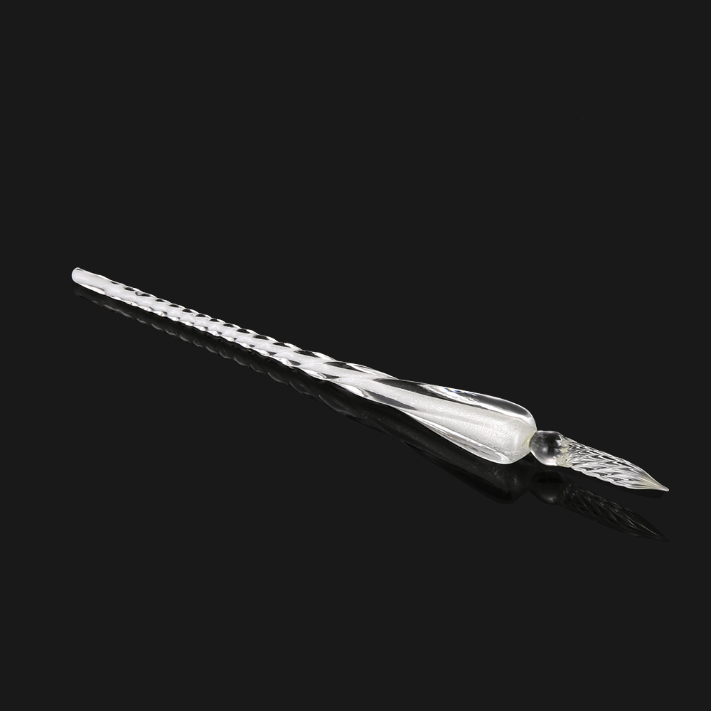 0.7mm Glass Dip Pen Drip Fountain Pens Filling Ink 9 Colors Painting Signature Writing Diy Craft School Stationary: 2