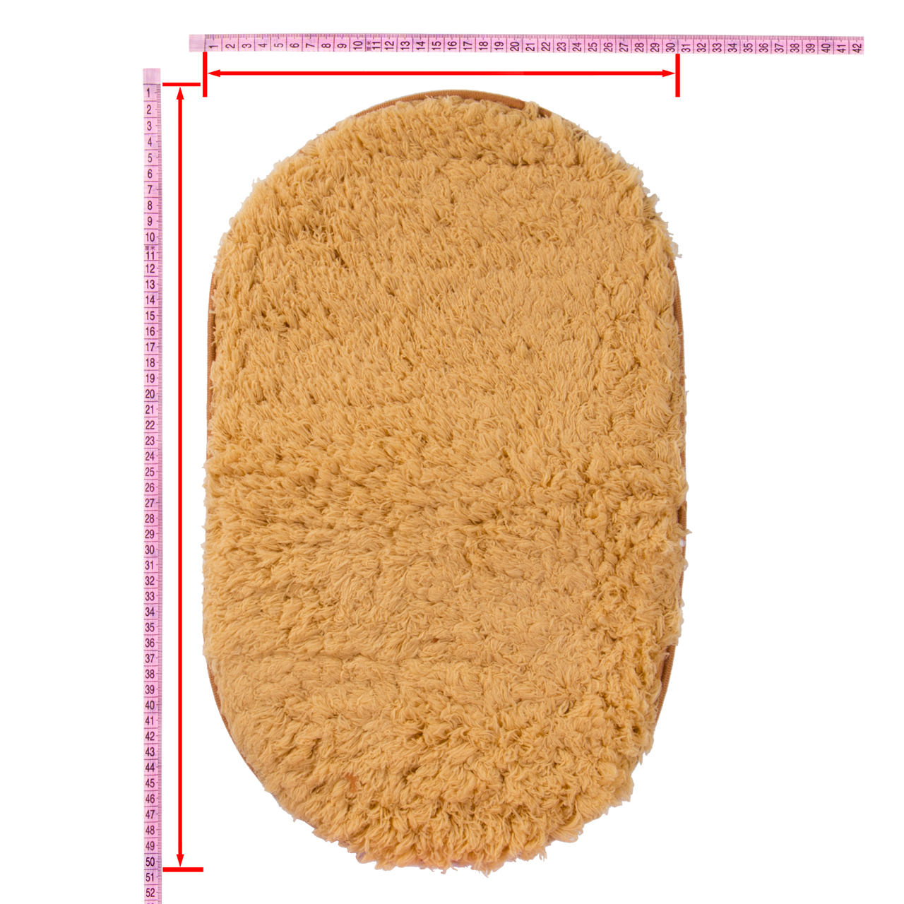 Pehmeä imukykyinen muistivaahtokylpy kylpyhuone makuuhuoneen lattia suihkumatto liukumaton matto 30*50cm: 7