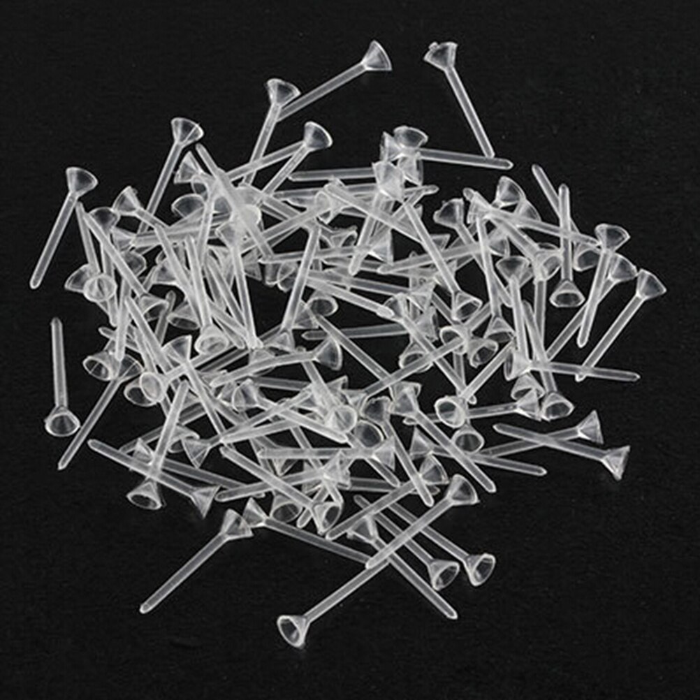 100pcs/pack fairy garden figurines mini fixed pin miniatures resin craft