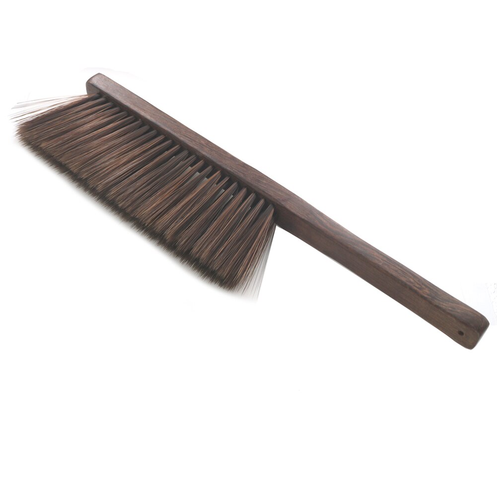 Wooden Handle Guitar Guzheng Dedusting Brush String Instruments Cleaning Tool Soft Bristles Piano Brush with Handle