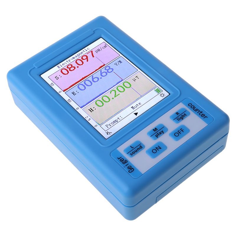 Professionele Elektromagnetische Straling Detector Dosimeter Monitor Straling Tester Emf Meter BR-9A