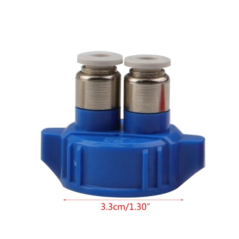 Aquarium  co2 systeem pro buiskleppen meter flesdop aquarium levende plant doe-het-zelf reactor luchtverspreider generator gereedschap onderdeel