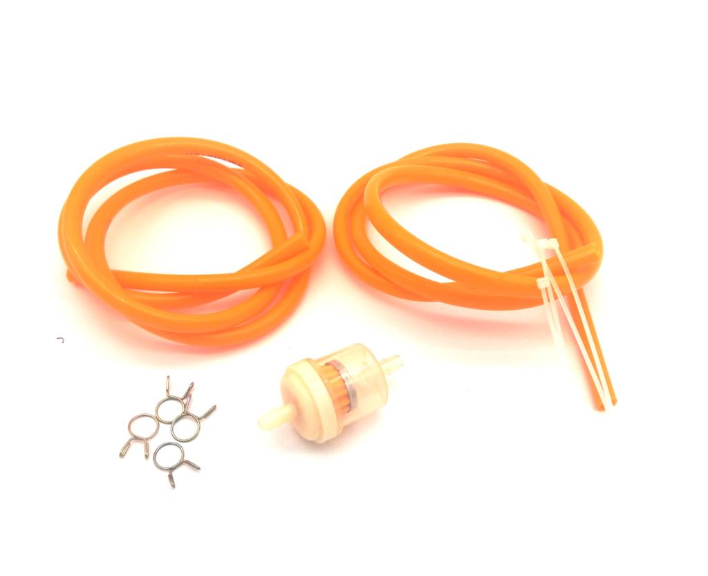 Farbe Gas Pipeline und 1 Meter kraftstoff linie für kymco motorrad schlamm rohr: 2m Orange