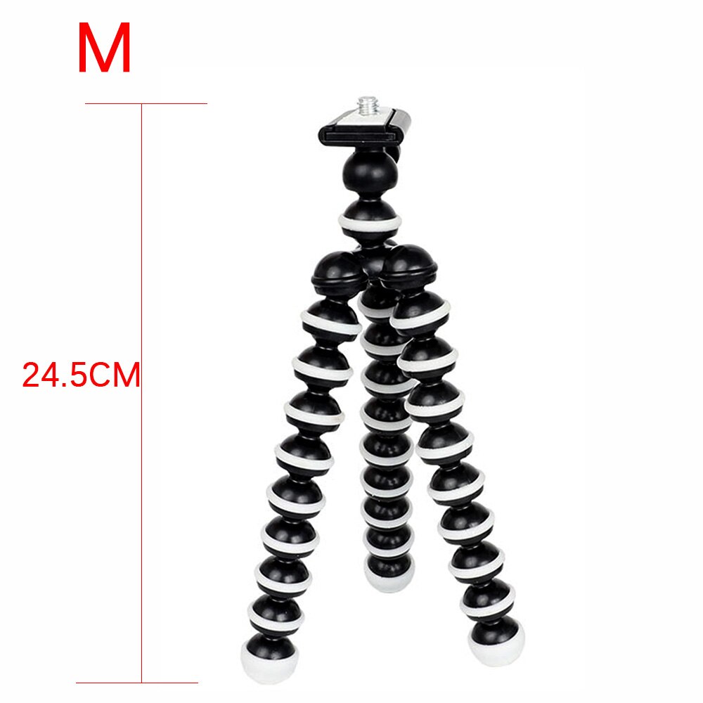 Octopus joustava kolmijalka gorillapod puhelimeen puhelin matkapuhelin älypuhelin dslr kamera pöytäpöytä mini jalusta klipsillä: Kolmijalka-m