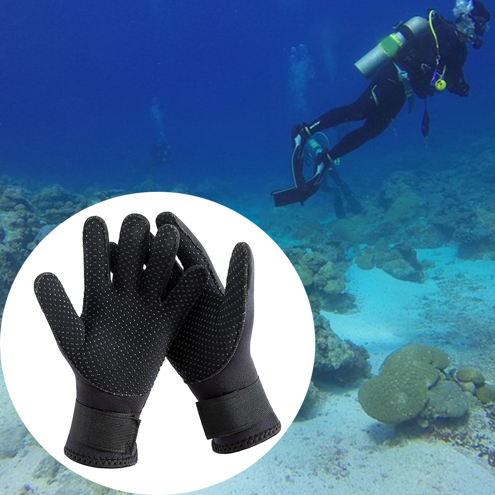 3mm Tauchen Handschuhe Flexible Thermische Neoprenanzug Handschuh für Erwachsene Surfen Kanu