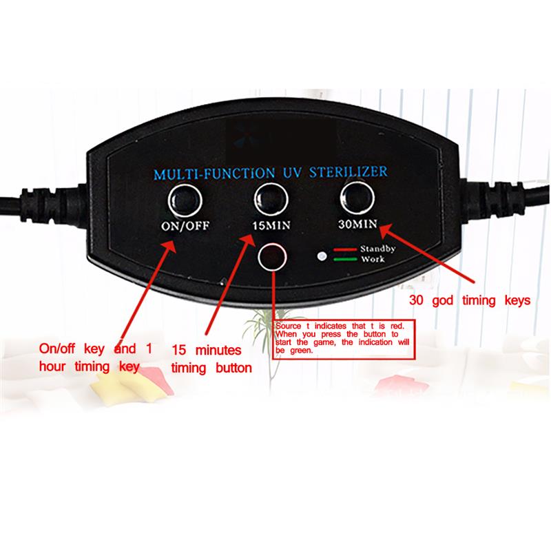 Shoes Boot UV Lamps Sterilizer Light Dryer Warmer Deodorizer Dehumidify Sterilizer Ultraviolet Ozone Sterilization EU/US Plug