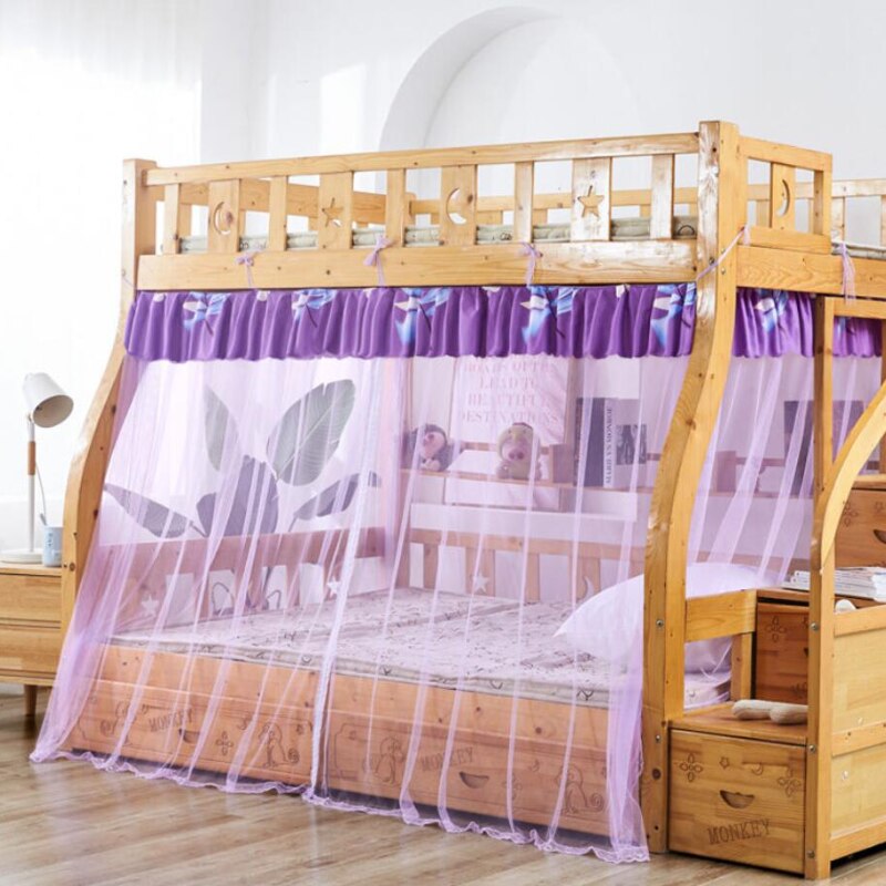 Princess Style Bunk Bed Mosquito Net (Not including bed) Children's Room Bedding Student Dormitory Anti-mosquito Mosquito F8452