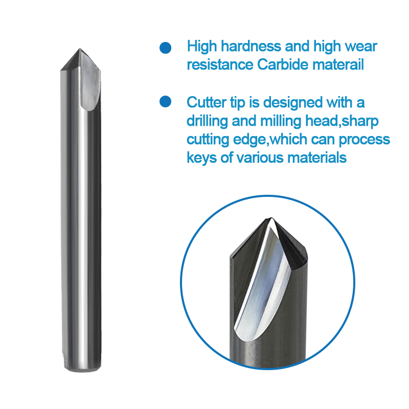 Milling Cutter F1 F20 F59 F6 F39 in Carbide Compatible with SILCA Matrix Key Duplicating Machine Locksmith Tools