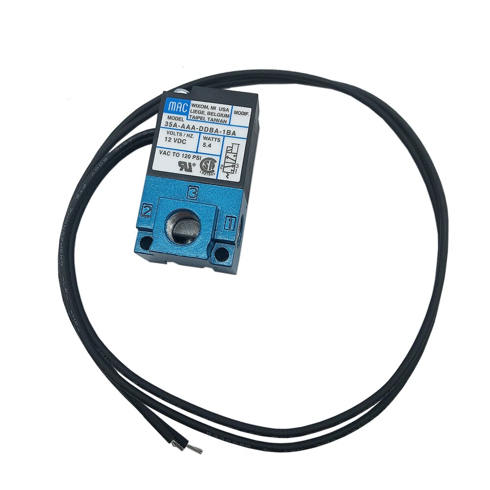 MAC For Most ECU application 3 Port 5.4W Electronic Boost Control Solenoid Valve Model 35A-AAA-DDBA-1BA