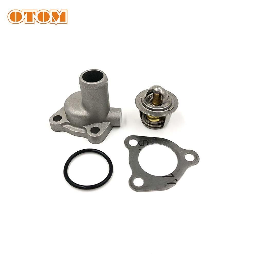 OTOM-termostato refrigerante para motor de motocicleta, piezas de Dirt Bike, Control de Sensor de temperatura, cubierta de carcasa para YAMAHA DT230 MT250: Full Set