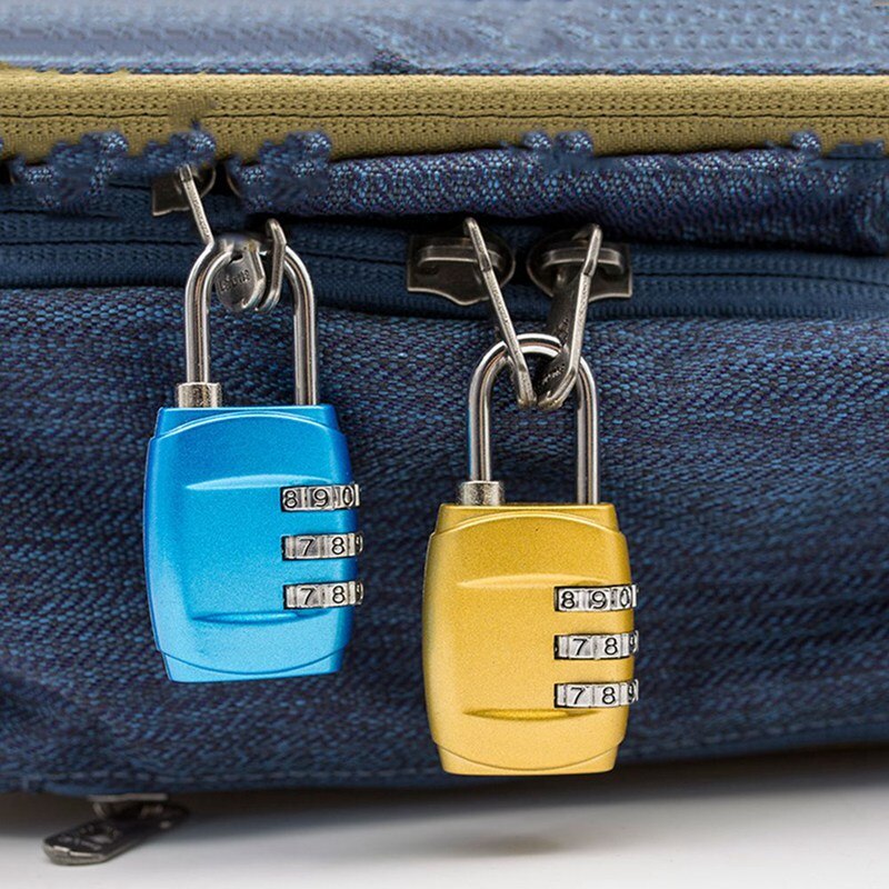 Zinc Alloy Password Toolbox Password Lock Padlock Cabinet Lock Luggage Lock Safety Padlock Locker Lock