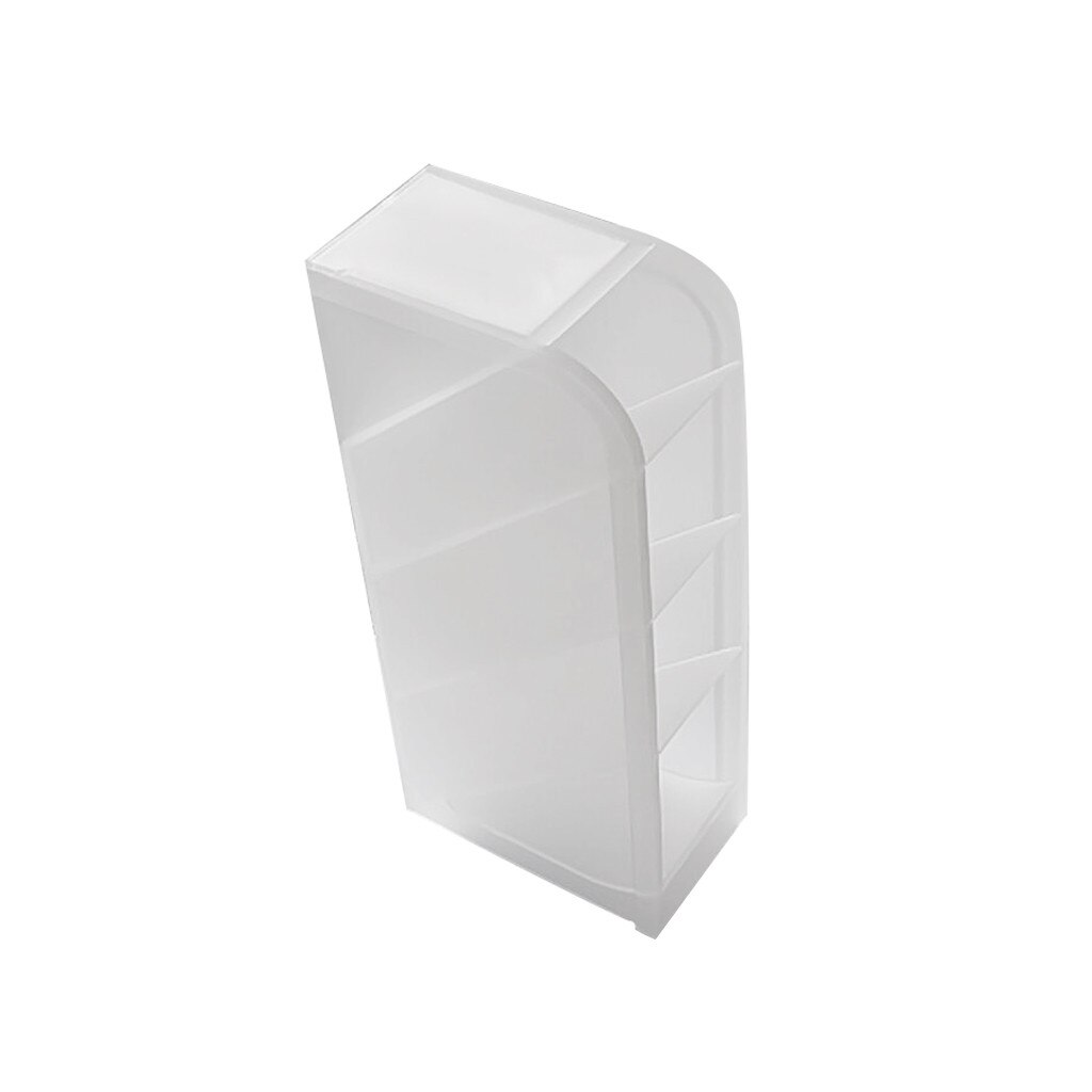4 Grid Desktop Storage Box Multifunktions Desktop Schutt Lagerung Organizer Box Für Make-Up Pinsel Beste Kleinigkeiten Lagerung: White 