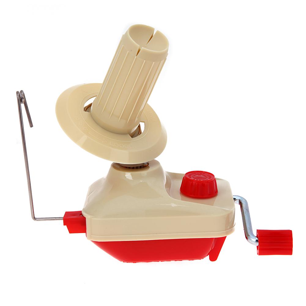 DIY Sewing Hand Operated Wool Winder Holder String Ball Coiler for Yarn Winder Fiber Wool String Ball Thread Skein Cable Winder: C
