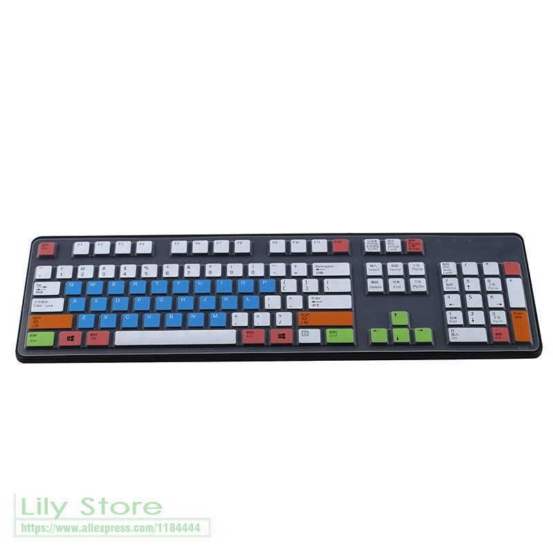 Pour Dell KB212-B KB4021 SK-8120 ordinateur de bureau ordinateur d'affaires tout-en-un PC clavier couverture protecteur ordinateur de bureau film