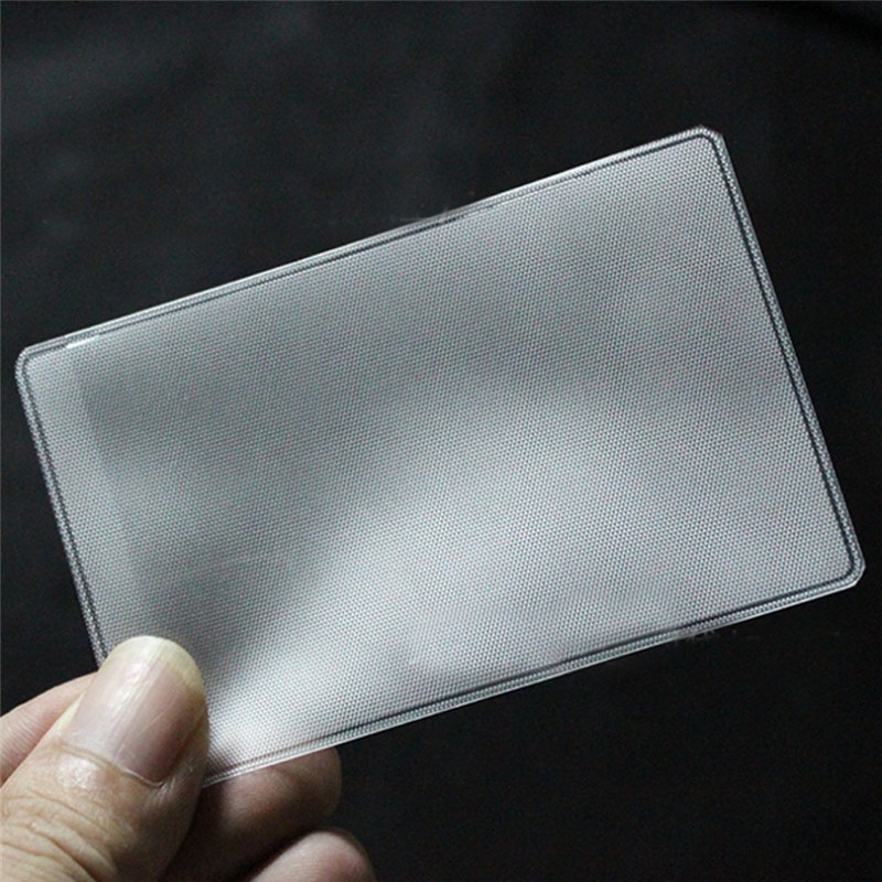 10 stks/set Duurzaam PVC Id Card Houders Stofdicht Transparant Credit Card Protectors Bussiness Card Cover